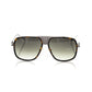 Brown Metallic Fiber Men Sunglass - SEHABRANDS