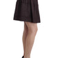 Chic Purple Mini Skirt for Elegant Evenings - SEHABRANDS