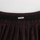 Chic Purple Mini Skirt for Elegant Evenings - SEHABRANDS