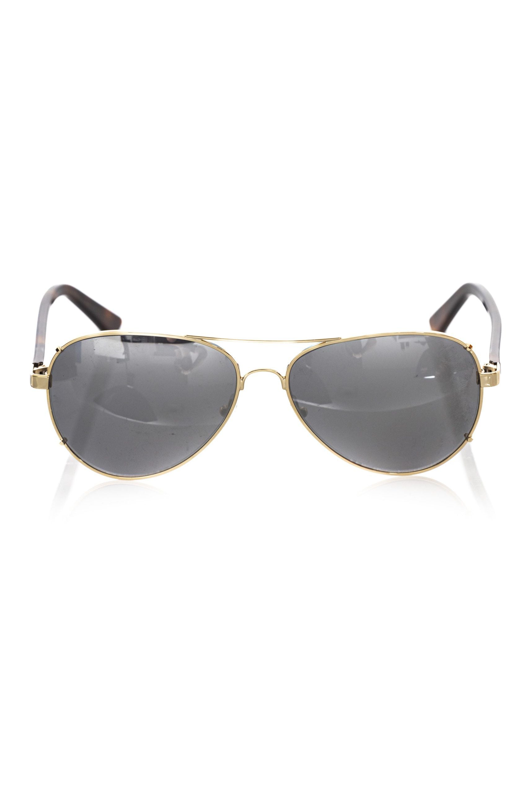 Gold Metallic Fiber Men's Sunglass - SEHABRANDS