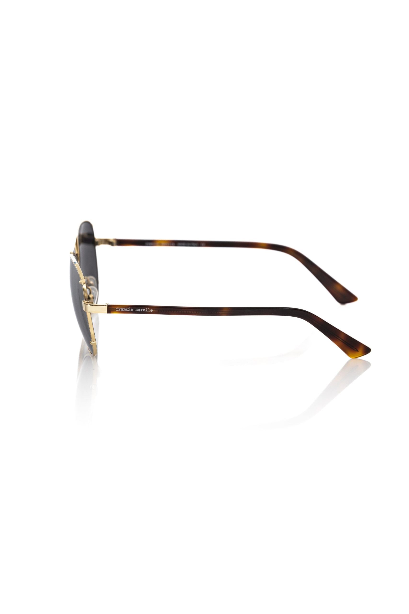 Gold Metallic Fiber Men's Sunglass - SEHABRANDS