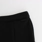 Chic Black Pencil Skirt Knee Length with Side Zip - SEHABRANDS