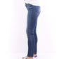 Blue Cotton Women Jeans - SEHABRANDS