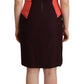 Multicolor V-Neck Sleeveless Sheath Dress - SEHABRANDS