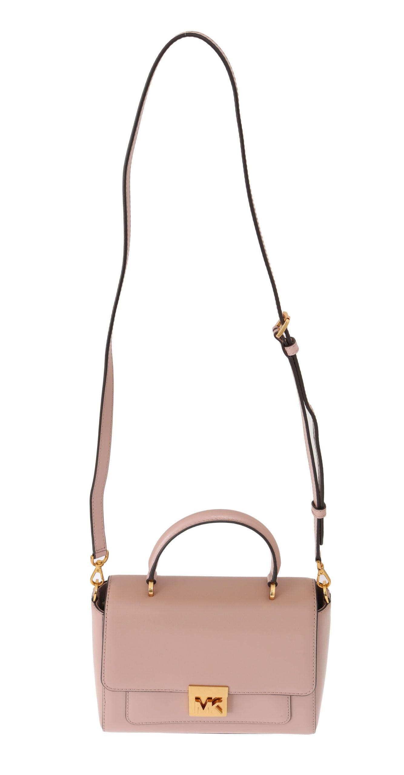 Elegant Pink Leather Mindy Shoulder Bag - SEHABRANDS