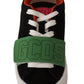 Stylish Multicolor Low Top Lace-Up Sneakers - SEHABRANDS