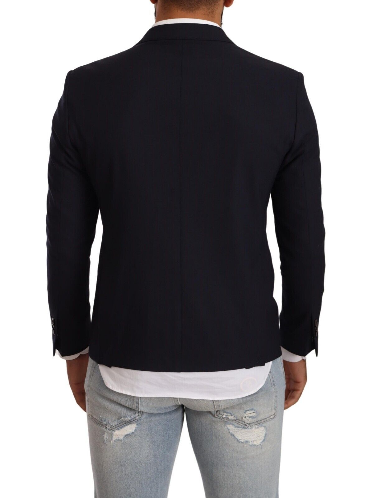 Elegant Single Breasted Black Jacket - SEHABRANDS