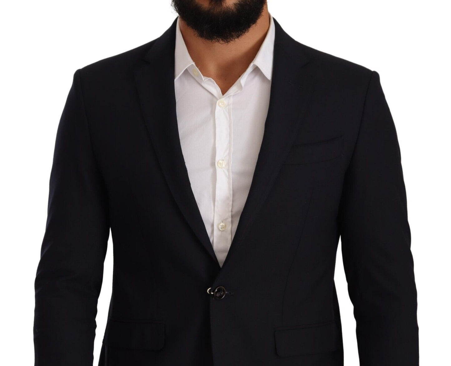 Elegant Single Breasted Black Jacket - SEHABRANDS