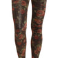 Dolce & Gabbana Floral Print Nylon Tights