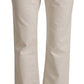 Dolce & Gabbana Chic Off-White Cropped Jeans - Fashionista Must-Have