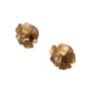 Dolce & Gabbana Elegant Floral Crystal Pearl Clip-On Earrings