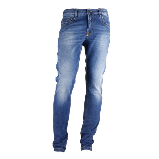 Sleek Dark Blue Regular Fit Jeans - SEHABRANDS