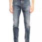 Navy Distressed 'Cool Guy Jean' Denim Pants - SEHABRANDS