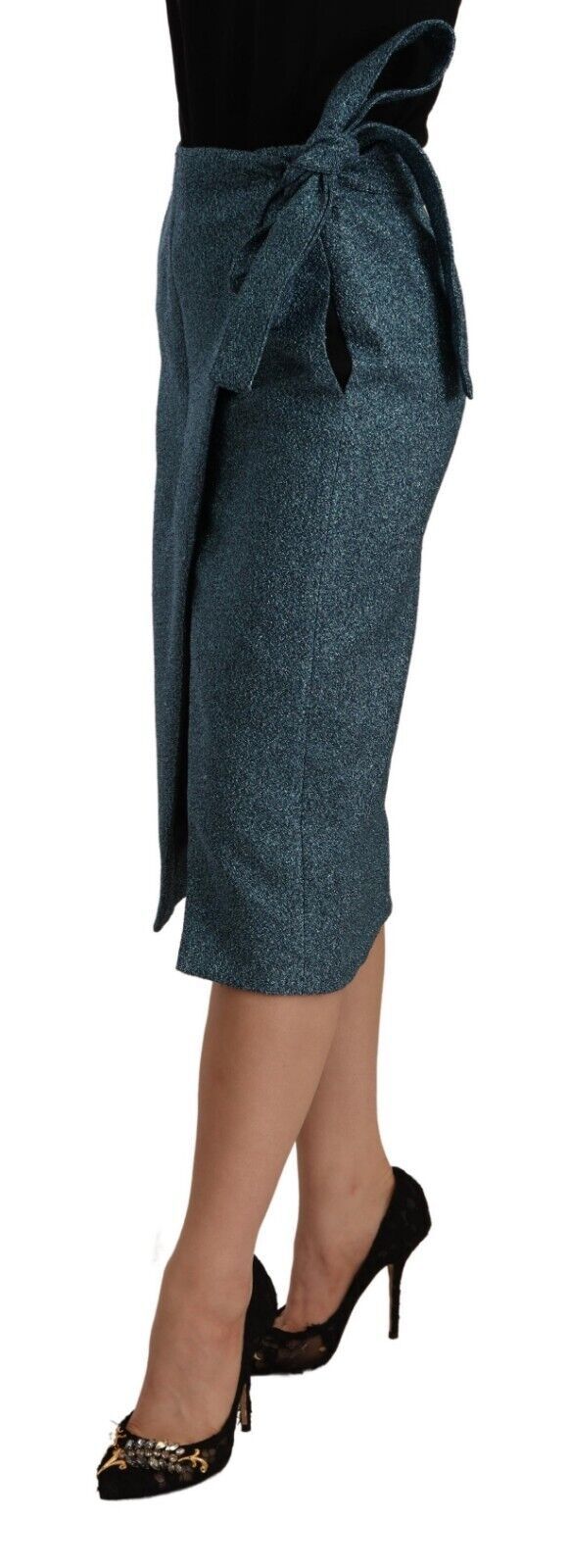 Elegant High Waist Wrap Skirt - SEHABRANDS