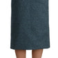 Elegant High Waist Wrap Skirt - SEHABRANDS