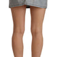 Chic Light Blue Mini Denim Skirt - SEHABRANDS