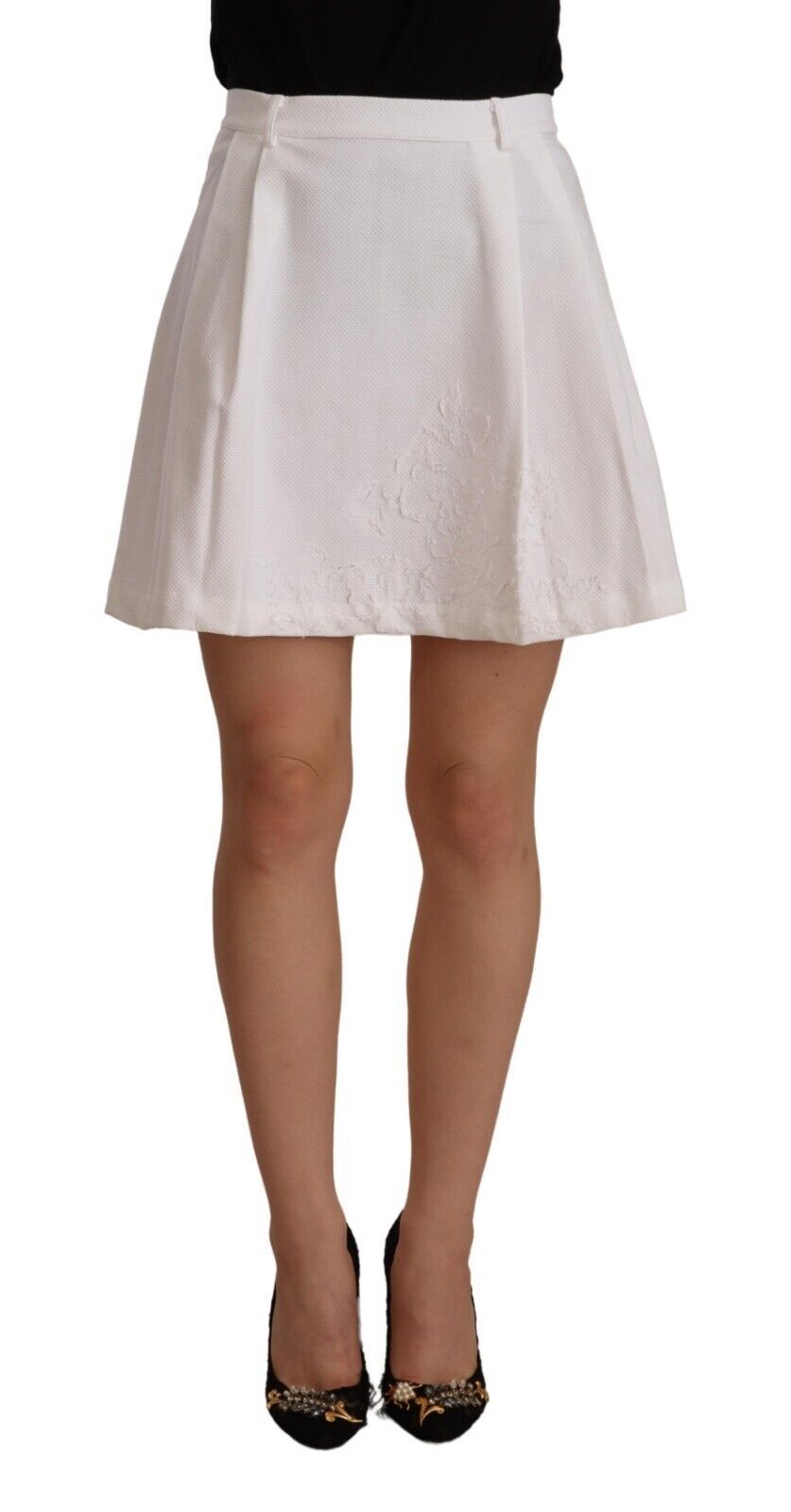 Chic High Waist A-Line Mini Skirt - SEHABRANDS