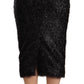 Elegant High Waist Pencil Midi Skirt - SEHABRANDS