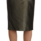 Chic High Waist Pencil Midi Skirt - SEHABRANDS