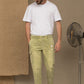 Green Cotton Men Jeans - SEHABRANDS