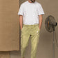 Green Cotton Men Jeans - SEHABRANDS