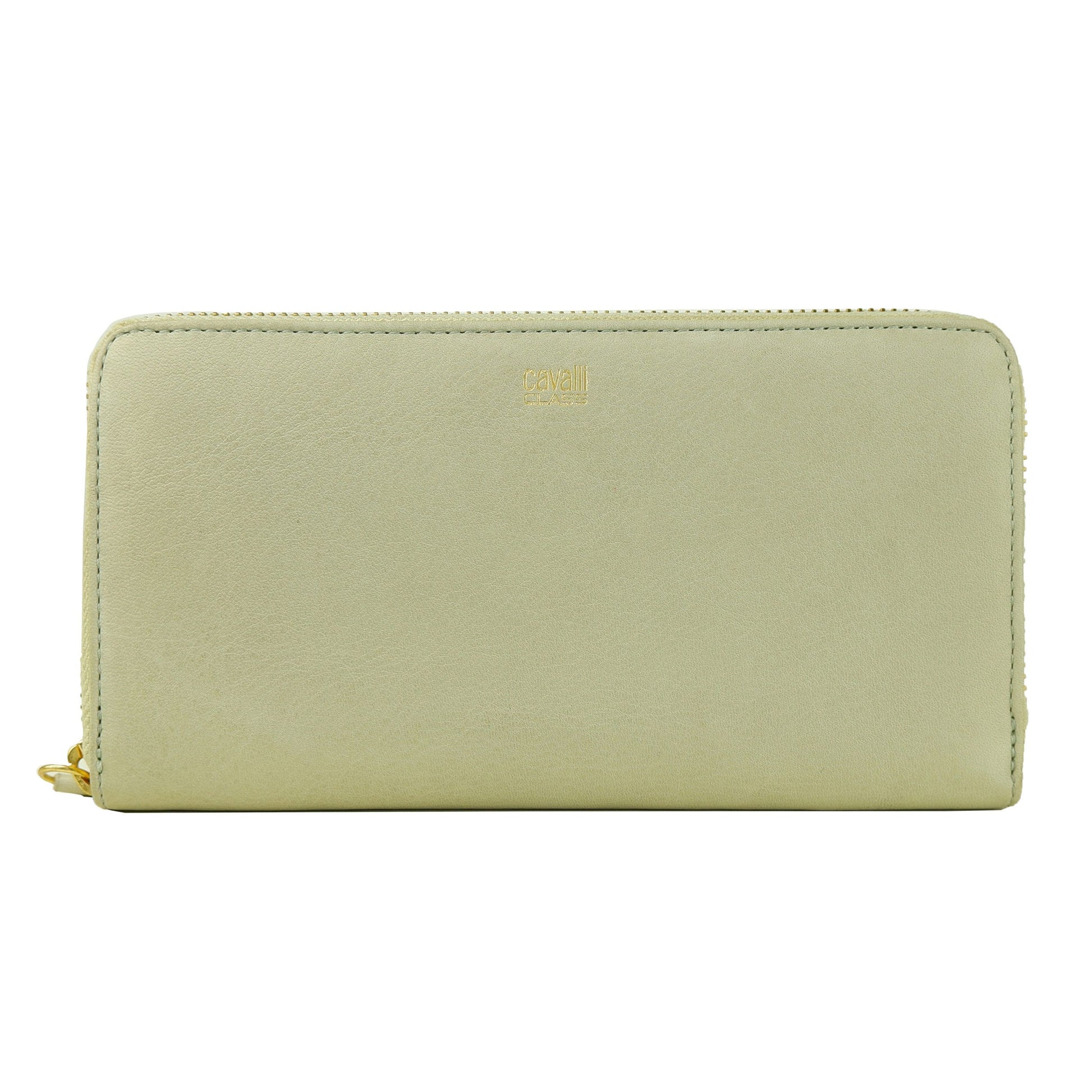 Gray Calfskin Women Wallet - SEHABRANDS