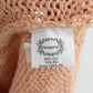 Elegant Pink Knitted Sleeveless Vest Sweater - SEHABRANDS