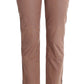 Chic Brown Cropped Corduroy Pants - SEHABRANDS