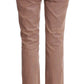 Chic Brown Cropped Corduroy Pants - SEHABRANDS