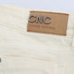 Chic Off-White Flared Designer Jeans - SEHABRANDS