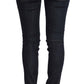 Chic Slim Fit Skinny Blue Jeans - SEHABRANDS