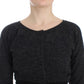 Chic Cropped Alpaca Wool Sweater - SEHABRANDS