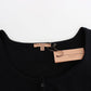 Chic Cropped Black Wool-Cashmere Sweater - SEHABRANDS