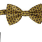 Dolce & Gabbana Elegant Yellow Silk Bow Tie