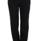 Elegant High-Waist Black Pants - SEHABRANDS