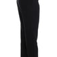 Elegant High-Waist Black Pants - SEHABRANDS