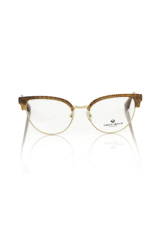 Brown Metallic Fiber Women Frame - SEHABRANDS