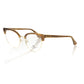 Brown Metallic Fiber Women Frame - SEHABRANDS