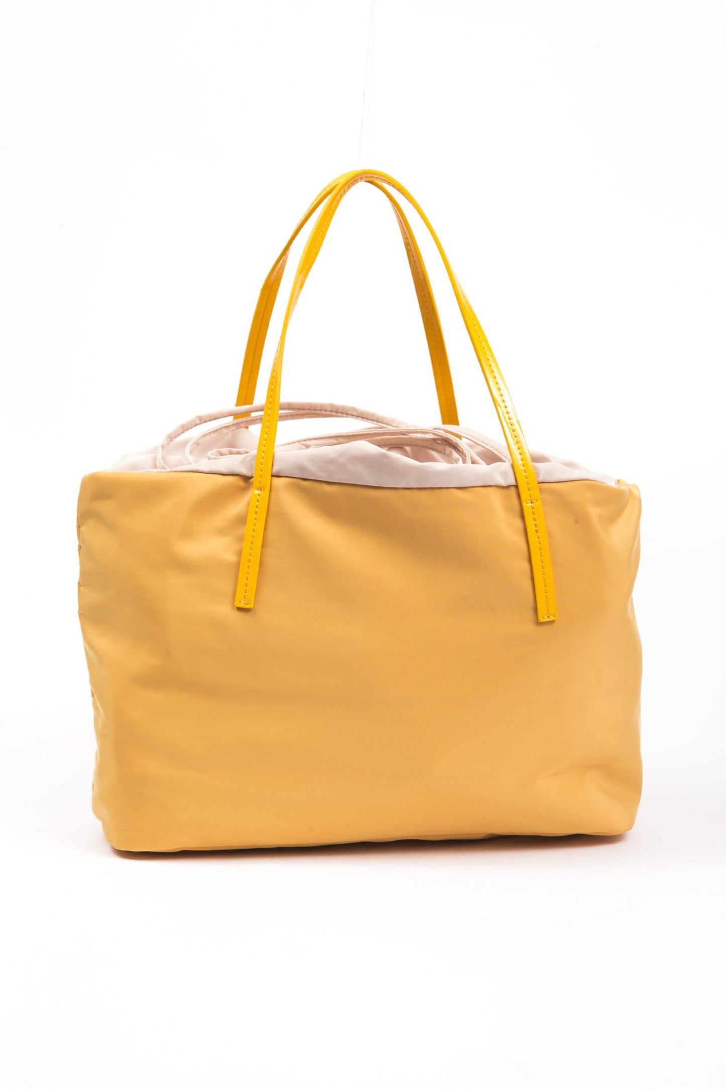 Yellow Polyester Women Handbag - SEHABRANDS