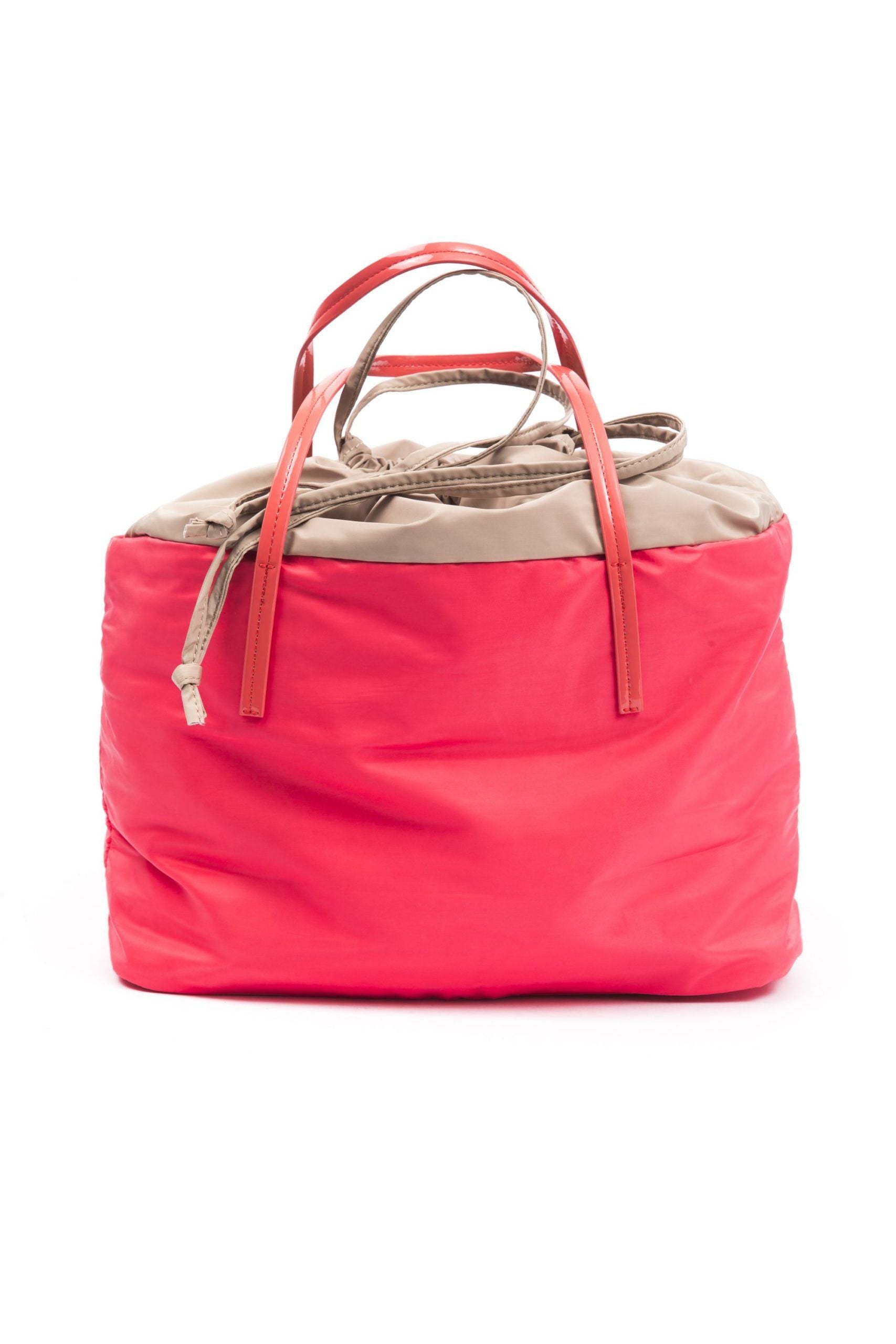 Red Polyester Women Handbag - SEHABRANDS