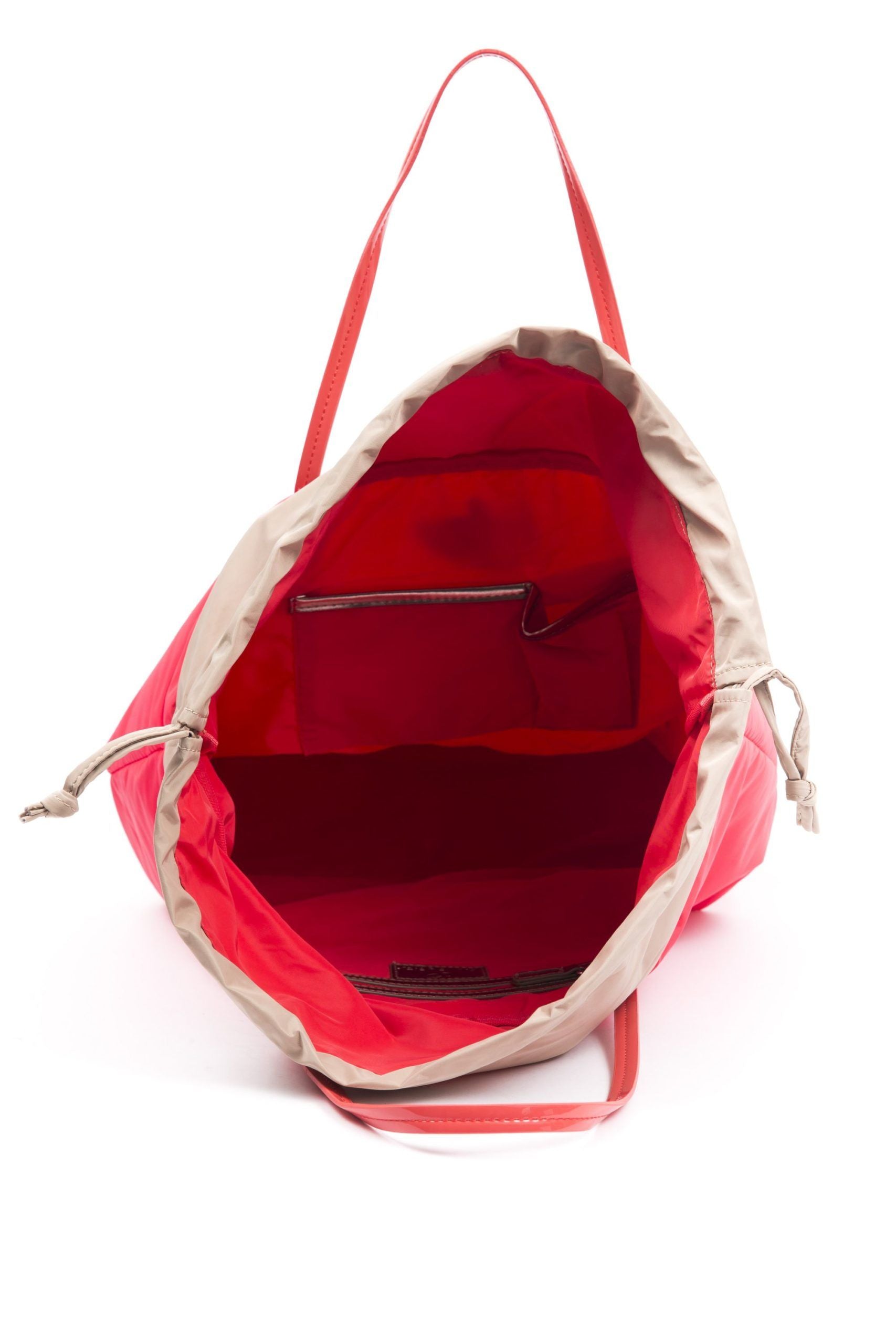 Red Polyester Women Handbag - SEHABRANDS