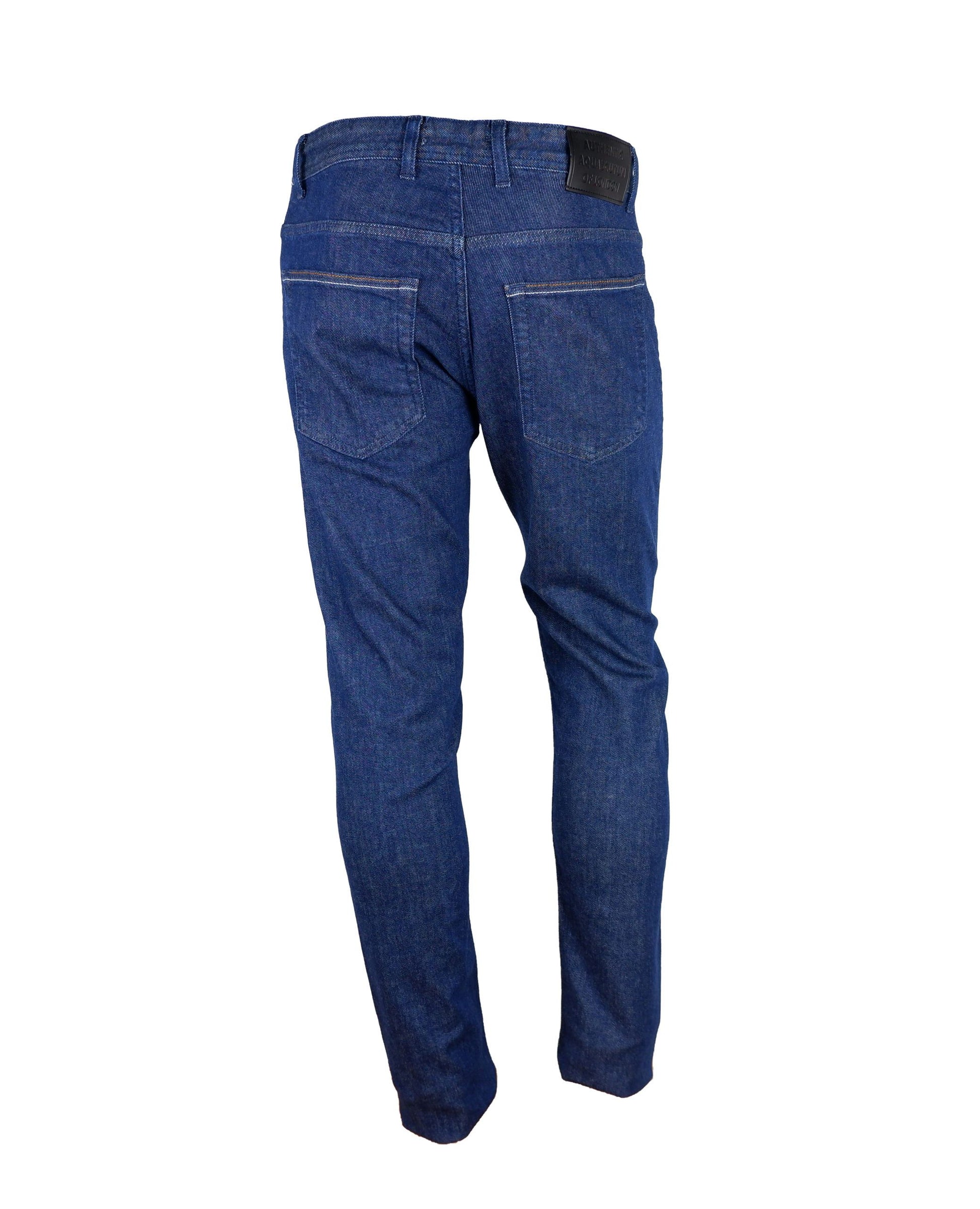 Elegant Dark Blue Denim for Men - SEHABRANDS