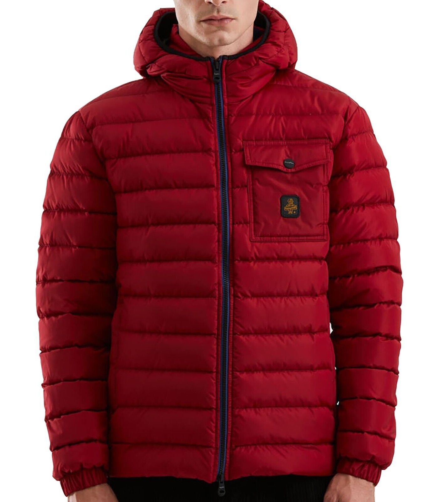 Red Nylon Men Jacket - SEHABRANDS