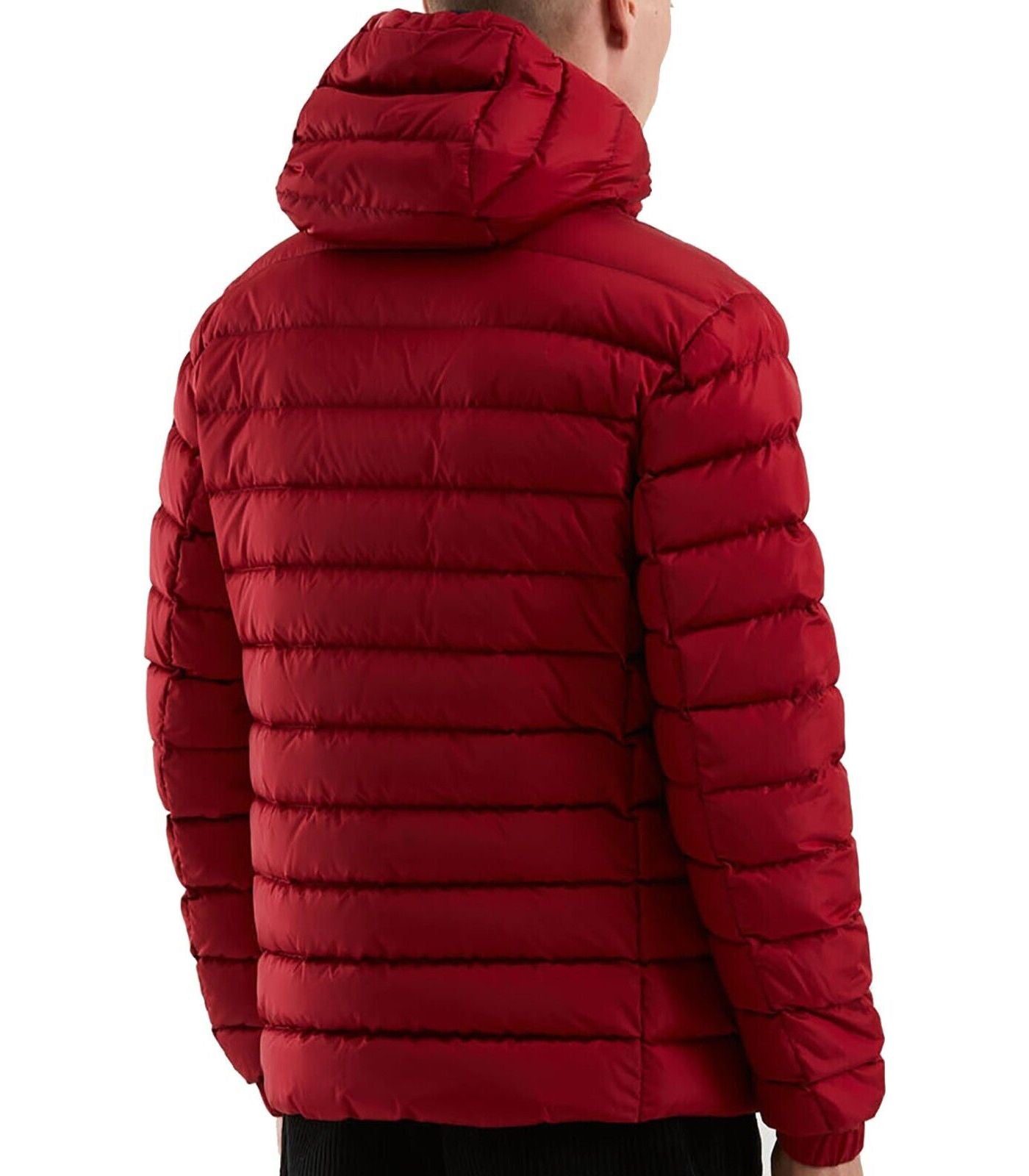 Red Nylon Men Jacket - SEHABRANDS