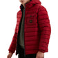 Red Nylon Men Jacket - SEHABRANDS