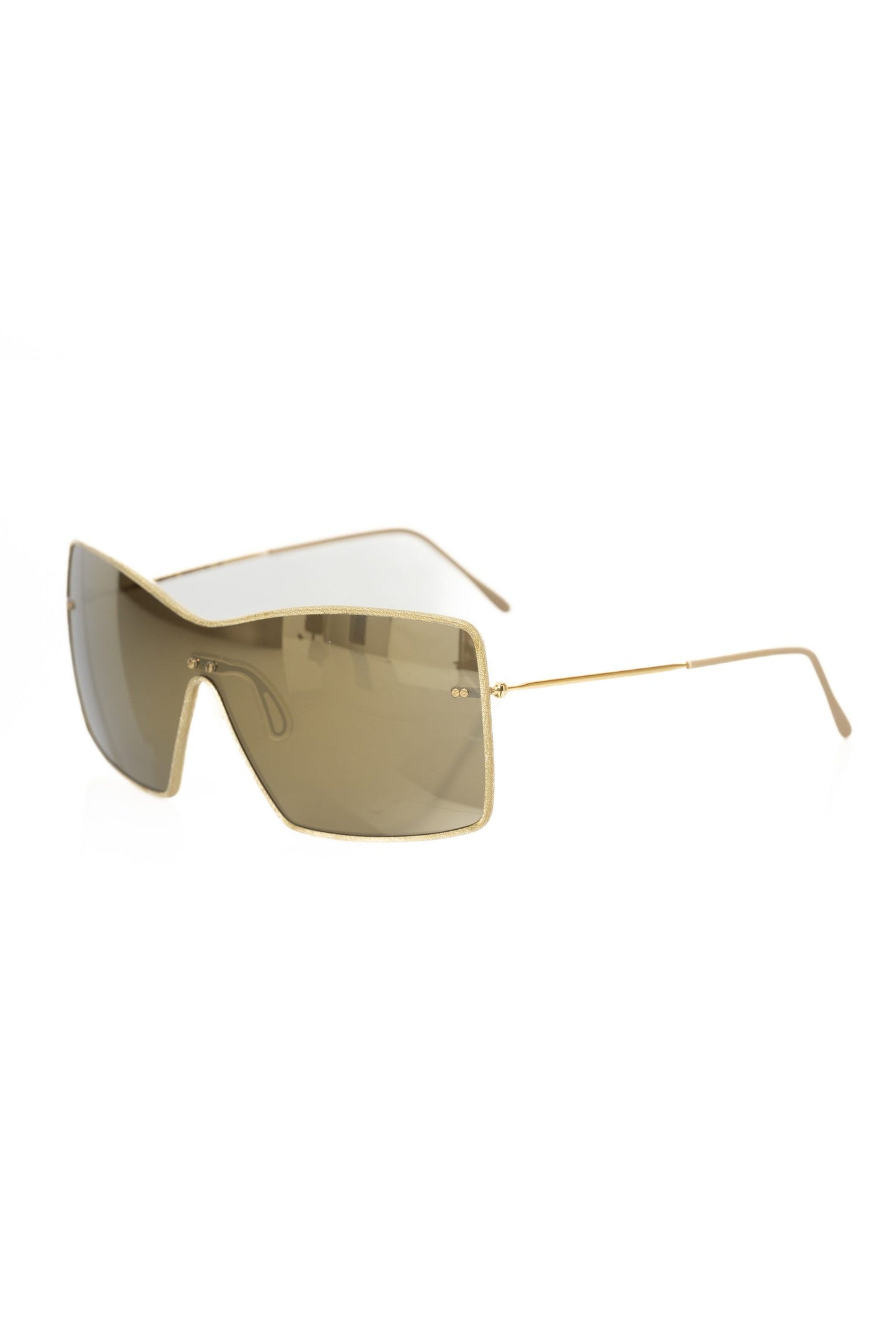 Gold Metallic Sunglasses for Women - SEHABRANDS