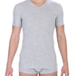 Gray Cotton Men T-Shirt - SEHABRANDS