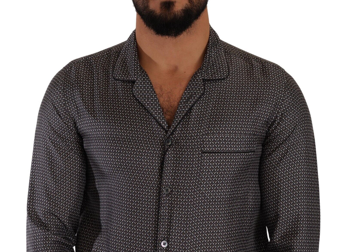 Dolce & Gabbana Elegant Silk Button Down Shirt