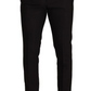 Dolce & Gabbana Elegant Skinny Tuxedo Trousers