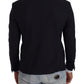 Elegant Slim Fit Dark Blue Blazer - SEHABRANDS